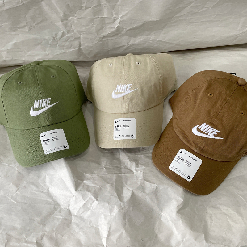 Authentic Nike/Nike Small Logo Vintage Cotton Soft-Top Baseball Cap 913011/Fb5368