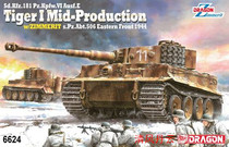 Pre-sale VEYRON DRAGON 6624 1 35 German TIGER tank medium type with anti-magnetic version