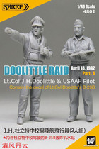 SABRE 4802 1 48 US Lieutenant Colonel J H Doolittle with land and air pilots