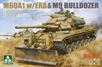 Sanhua takom 2142 1 35 American M60A1w ERAM9 BULLDOZER