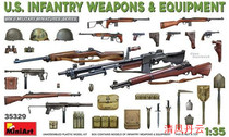 MiniArt 35329 1 35 US Infantry Weapons and Equipment