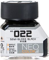 JUMPWIND BASIC COLOR PAINT SERIES 022 SEMI-GLOSS BLACK 18ML