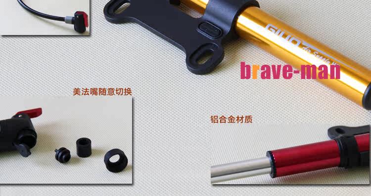 Pompe à vélo GIYO - Ref 2390399 Image 7