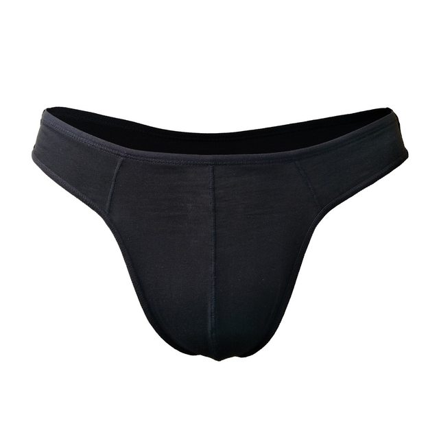 Men's thong pure cotton underwear sports underwear men's running underwear seamless sexy T pants