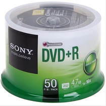 Sony (SONY) DVD R blank lettering disc 16 speed 4 7G disc barrel loaded with 50 new packaging