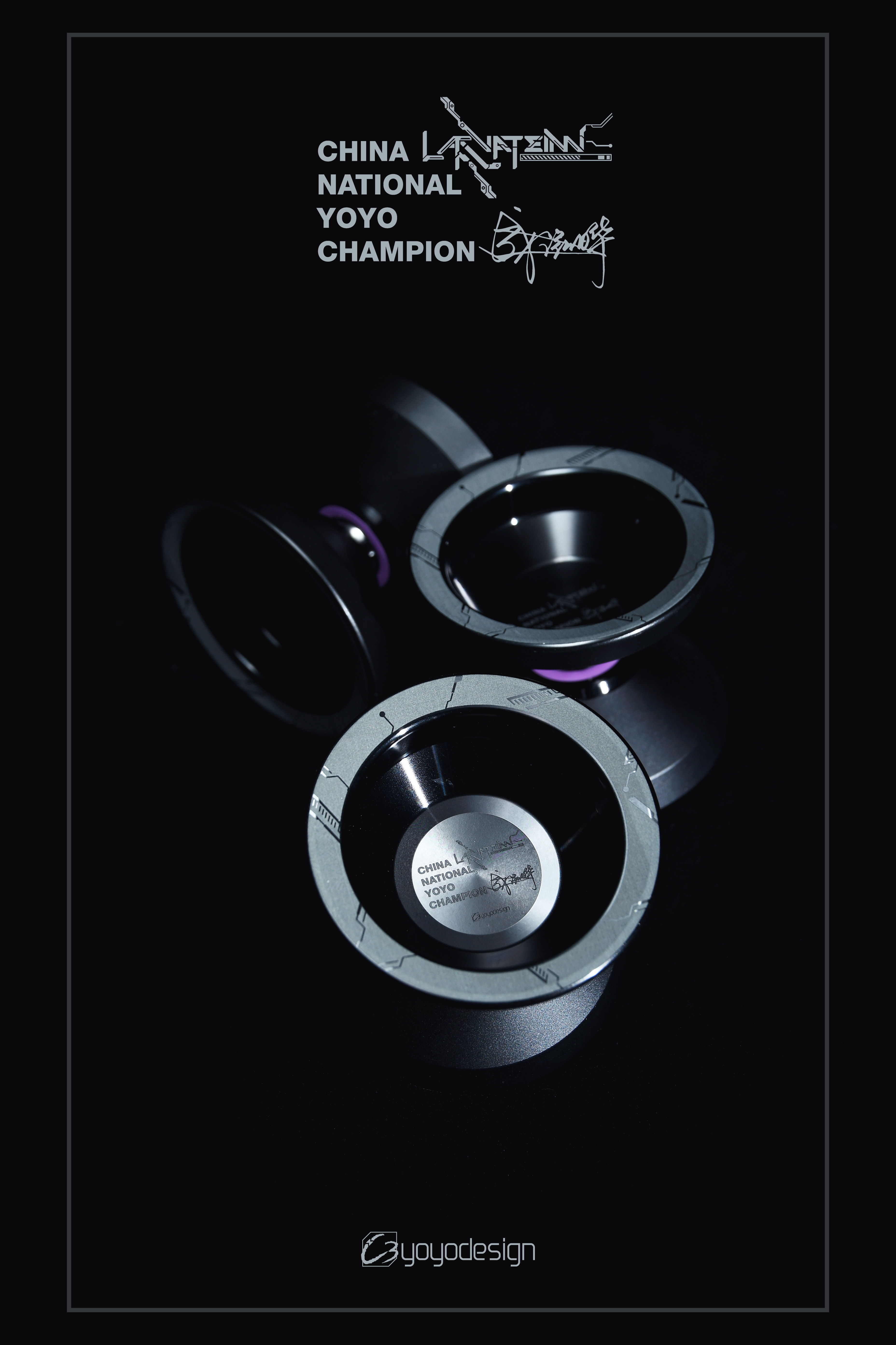 Yo-Yo Sword of Victory Hong Kong C3 Laevateinn Yo-Yo Metal Yoyo Ball Professional