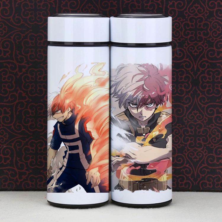 Hero College Mug Anime xung quanh phích nước của tôi Thung lũng xanh trong một thời gian dài Coke đông lạnh cốc nước nam và nữ - Carton / Hoạt hình liên quan