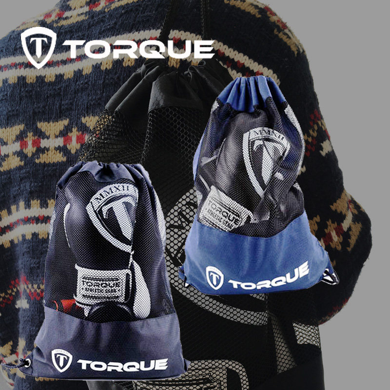 TORQUE BOXER GLOVES COLLECTION NAPPA BAG DOUBLE SHOULDER BAG Drawing Rope Bunch with towel clothing Cloth Bag Boxing Gloves