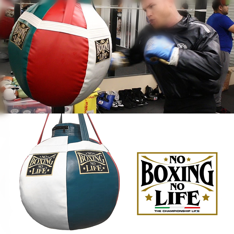 NoBoxingNoLife Alvarez Sandbag Imported Microfiber Leather Boxing Sanda Fighting Muay Thai Hanging Sandbag