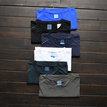 Laser Punching Foreign Trade Factory Tailstock 3M Reflective Mens Ice Silk Super-Play Sports Round Collar Short Sleeve Cut t-shirt