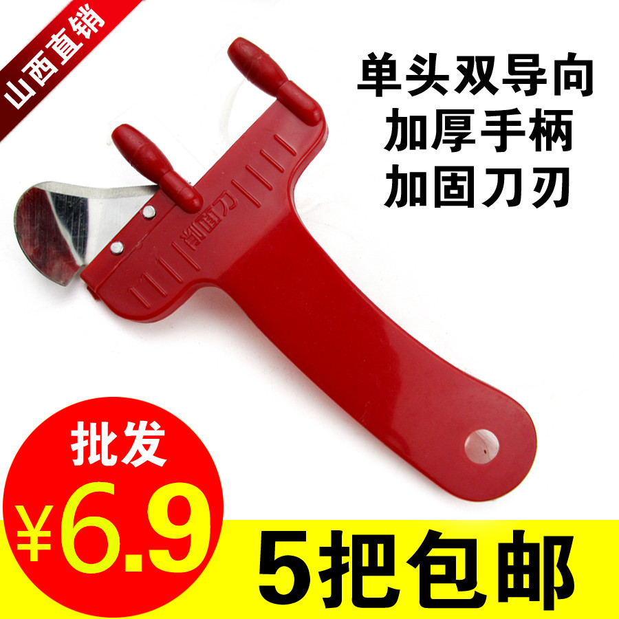 Double pointing reinforcement thickened single cutting edge Faceted Knife Stainless Steel Knife Sharpened Noodle Knife Hotel Home Chipping machine