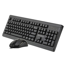 Boston S6900 Office Laser Carved Keymouse Set Mute Waterproof Business Keyboard Mouse Atmospheric Packaging