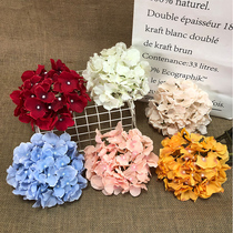  Wedding simulation flower 54 pieces of hydrangea fake flower road lead silk flower arch wedding decoration flower scene arrangement cloth flower
