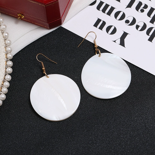 Ретро серьги, европейский стиль, городской стиль, простой и элегантный дизайн