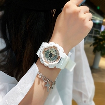 Simple temperament womens watch ins wind female niche sports brand couple electronic watch Mens trend womens watch