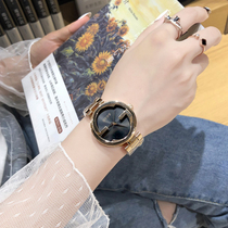 sk simple steel belt watch ancient European trend fashion watch women waterproof casual student womens watch