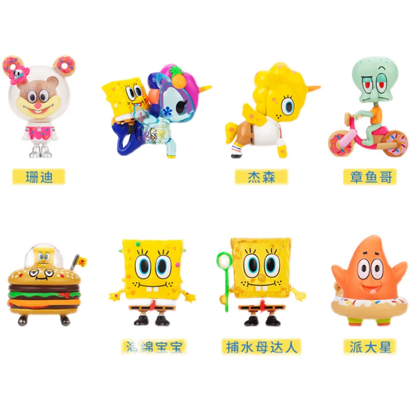 Подлинная игрушка Токидоки Тао Цидуци Sponge Ballast серия слепая коробка кукла единороги весна ограниченная волна игра