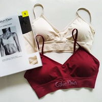 [Calvin Klein美国采购CK女背心式运动文胸睡眠内衣2件装高弹面料]