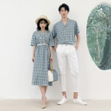 DISOO Парная одежда для влюбленных, трендовая летняя одежда, небольшая дизайнерская юбка, комплект, рубашка, тренд сезона