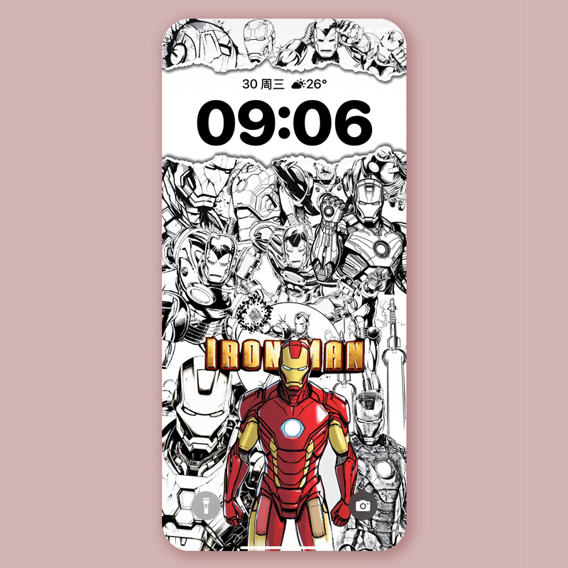 K1169 under the Armor Is a Brave Heart Iron Man 4K Hd Mobile Phone Wallpaper