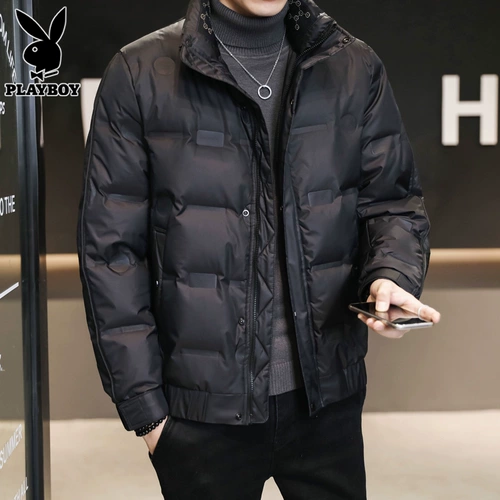 Playboy, мужской пуховик, утепленное зимнее термобелье, трендовая мужская куртка