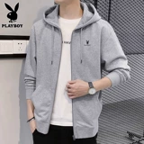 Playboy, демисезонная осенняя куртка для отдыха, толстовка с капюшоном, кардиган