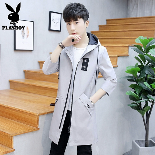 Playboy, мужской плащ, осенняя мужская куртка для отдыха, 2025 года