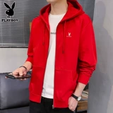 Playboy, демисезонная осенняя куртка для отдыха, толстовка с капюшоном, кардиган