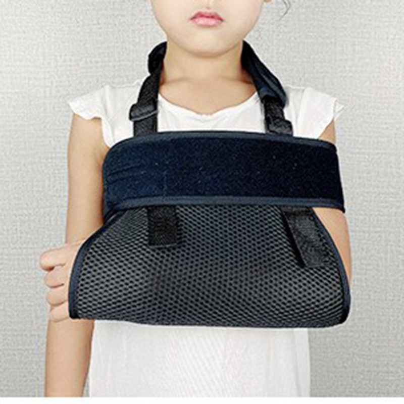 成人肩部儿童小孩前臂吊带肩关节脱臼胳膊锁骨肱骨手腕手臂骨折绑