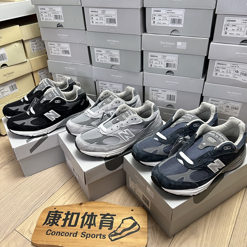 New Balance Nb993 American-Made Original Gray Dad Shoes Presidential Retro Jogging Shoes Mr993Gl