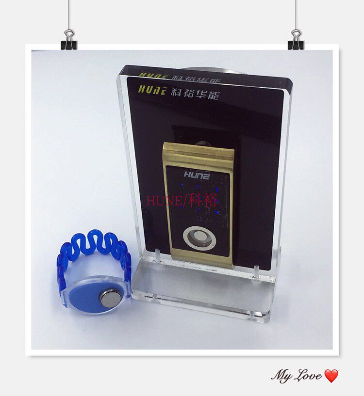 HUNE Keyu Password Cabinet Door Lock Drawer Lock Sauna Lock 19MT01BP(TM Card Sauna Cabinet Lock)