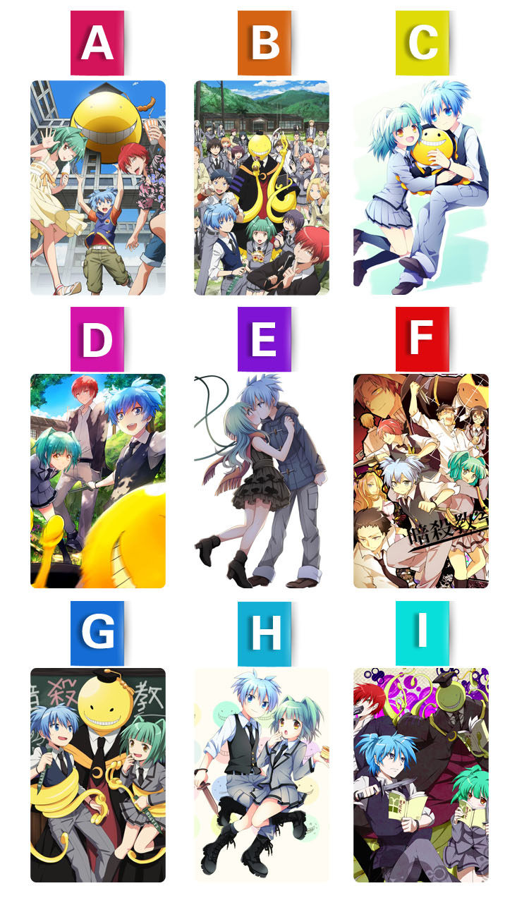 3套包邮动漫周边暗杀教室茅野枫32公交水晶卡贴纸磨砂卡贴 藂划算 套包 贴纸 暗杀 教室 动漫周边途虎网