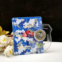 The 90 Anniversary Circulation of the Treasured Card of the Conbanks Great Patriotic Navy Treasured Card of the Commemorative Coins of the Navy Alien Card with Certificate