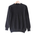 东 Cùng một đoạn mùa thu và mùa đông nam tuyết bông ý tưởng áo len cashmere áo len cổ tròn dày áo thun rộng cỡ lớn áo có cổ Áo len Cashmere