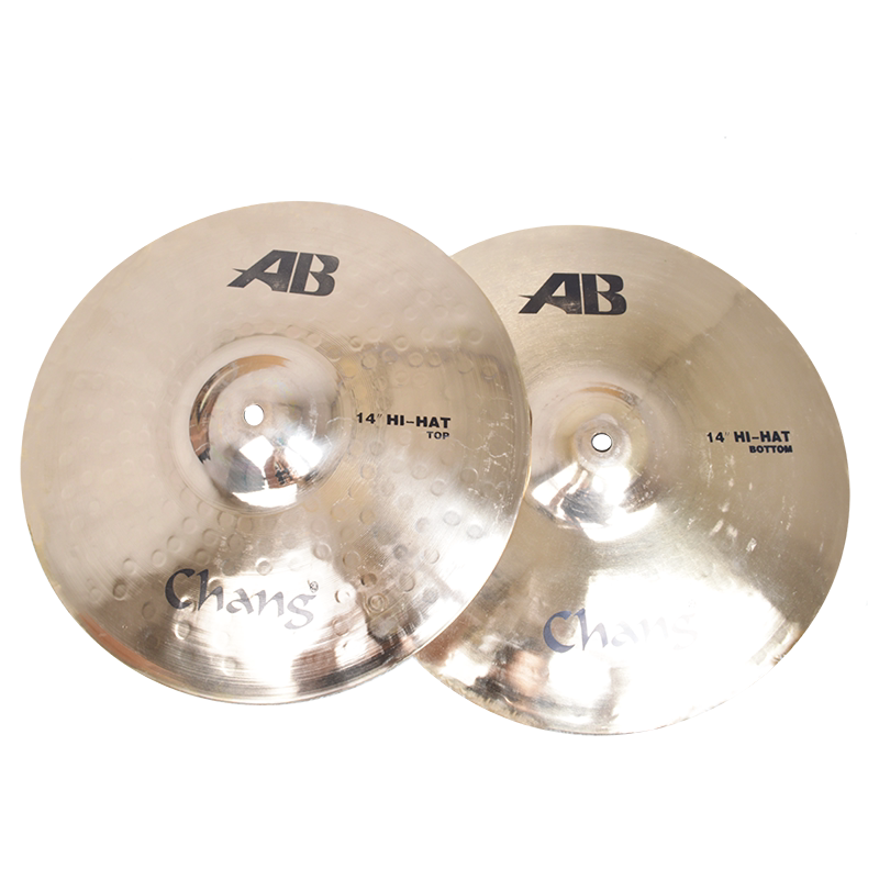 CHANG Zhang Yin drum kit hi-hat AB-HM14B 14 inch AB Hihat hi-hat 2 pieces