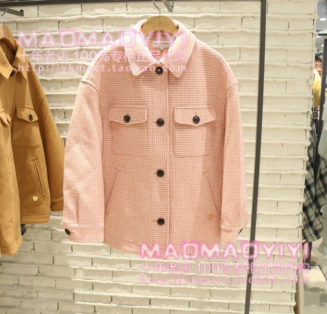 Cut-code special price TeenieWeenie special cabinet 19 winter foreign pie fur coats TTJK98T03N 1980