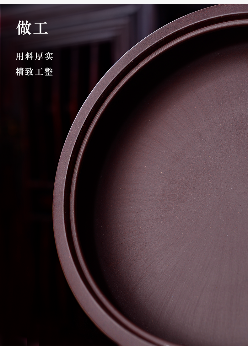 Macro new yixing purple sand tea pot puer tea cake in small household ceramic seal as cans and POTS