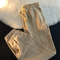 Neresum This vintage vintage light core suede pants really super loving loose Harun pants casual long pants