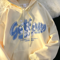 Neresum Cream Salt Series Retro Vintage Sparkling letters Lazy Wind Lovers Loose and Clothed Women