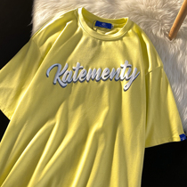 Neresum spring summer New ins tide letter print short sleeve t-shirt women loose oversize fashion White