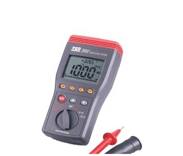 Taiwan Taissee TES-3660 Automatic shift insulation tester Insulation Resistance Gauge Augurs