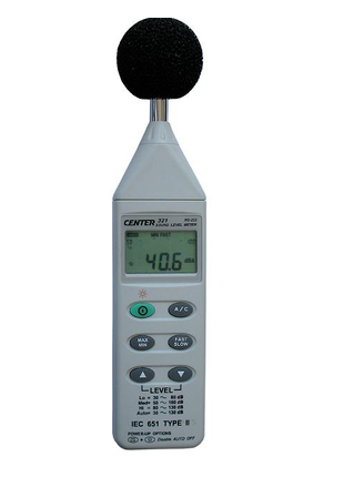 CENTER-321 digital noise meter sound meter noise instrument decibel meter RS232 Taiwan group
