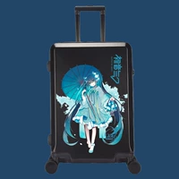 Зонт Hatsune из масляной бумаги, черный