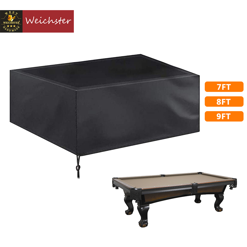 Billiards Table Waterproof Cover 420D Chinese Black Eight Florist Nine - Ball American Billiards Dust - proof Shelf Snock Bills