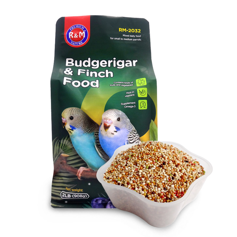 Tiger Leather Parrot Feed Small Sun Valley Sub with shell millet bird food and bird food peony Hyun Phoenix Mixed Grain Nutritional Bird Grain