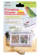 Parrot foraging interactive puzzle game toy drawer leakage ball snacks Tiger skin Peony Xuanfeng training toys