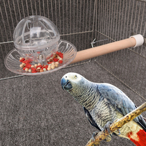 Parrot toys acrylic nibbling toys Birdcage educational toys bird supplies accessories medium and large bird toys