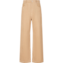 (Same style in the mall) Sketch Mens 2024 Spring Straight Pants Cuffed Corduroy Trousers 9O1E11100