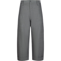 (Samuel Drira co-branded) Sketch 24 autumn and winter new suit pants wool loose 9O7E11850zx