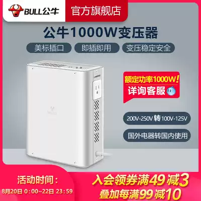 Bull transformer American and Japanese electrical power outlet converter socket P4